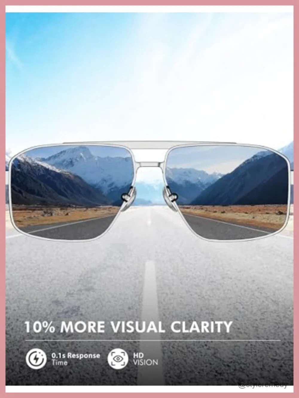 Polarized Aviator Sunglasses for Men Women UV400 Anti-Glare Driving Fishing